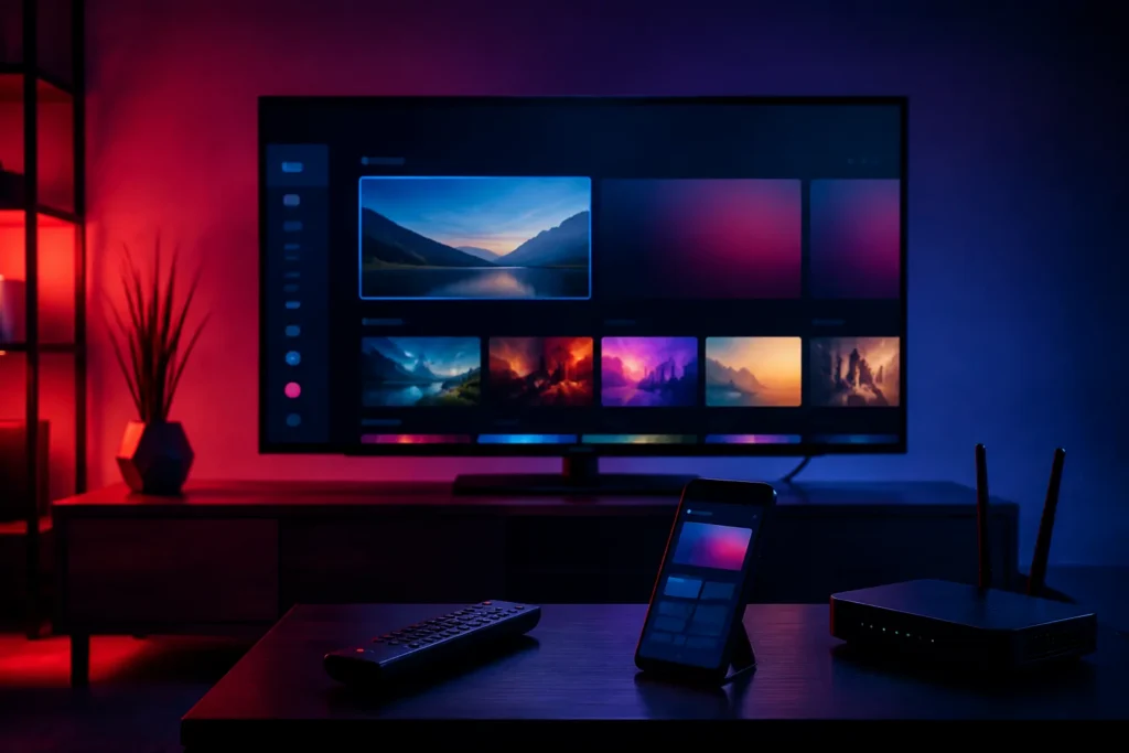 Configuración de IPTV en un Smart TV